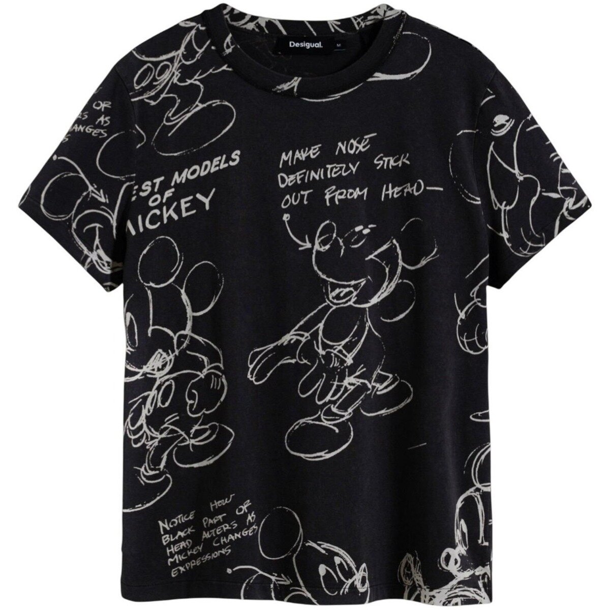 Desigual Îmbracaminte TS_MICKEY SKETCH 25WWTK03