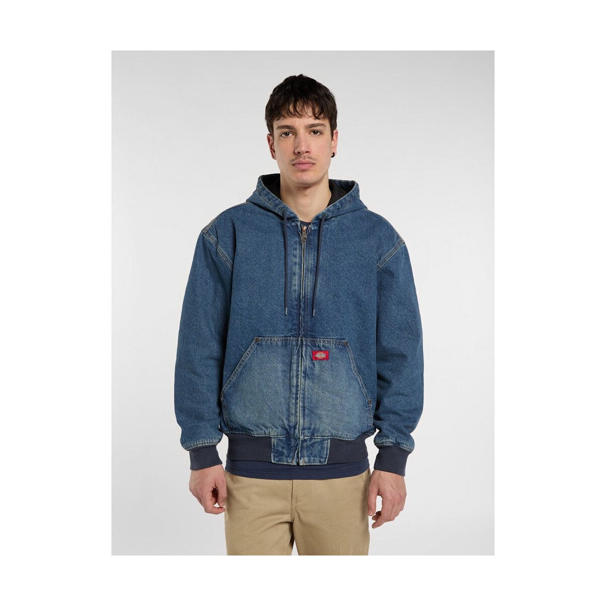Dickies Îmbracaminte Hilham lined denim hooded bomber