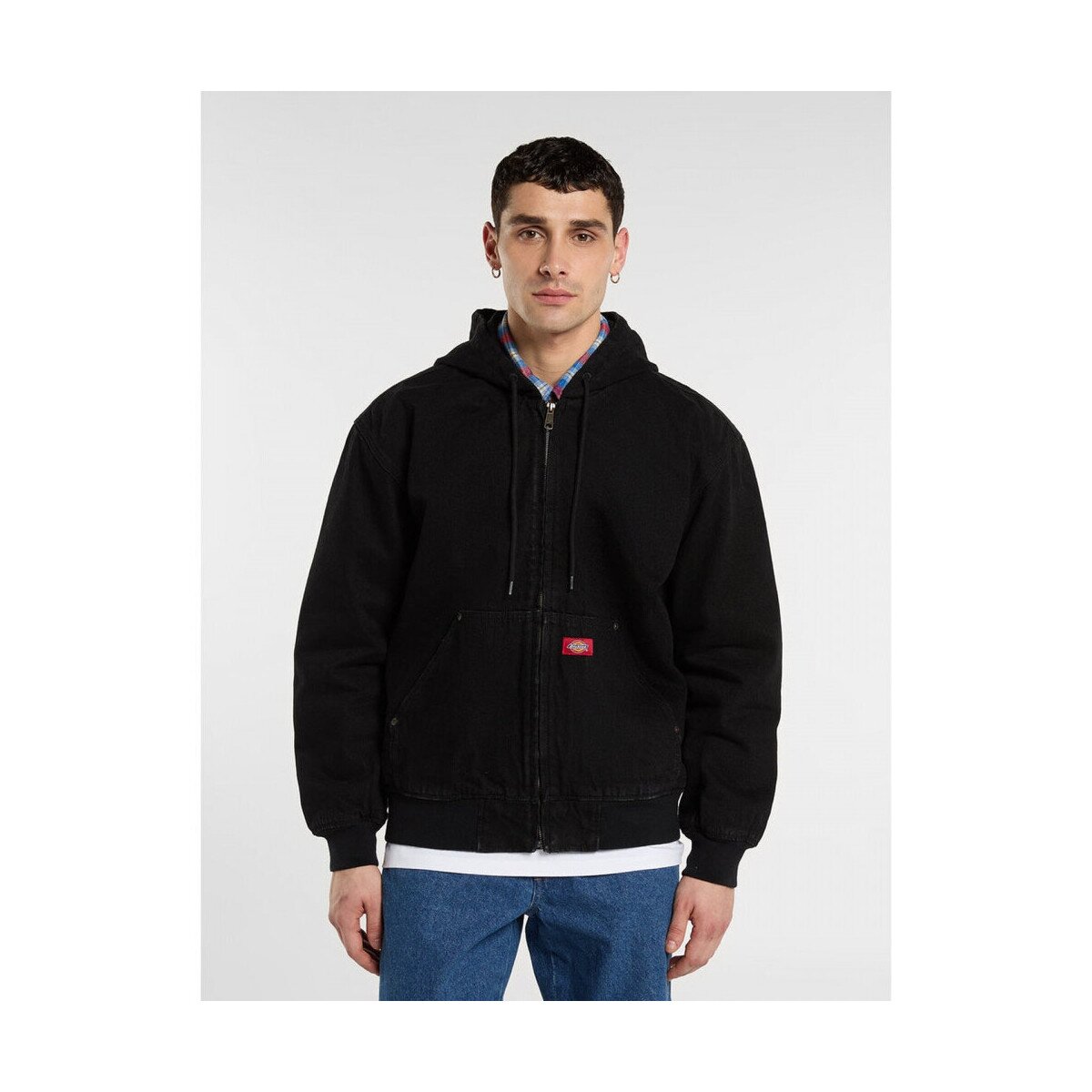 Dickies Îmbracaminte Hilham lined denim hooded bomber