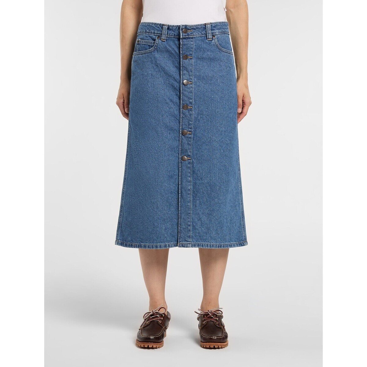 Dickies Îmbracaminte Midi Denim Skirt W