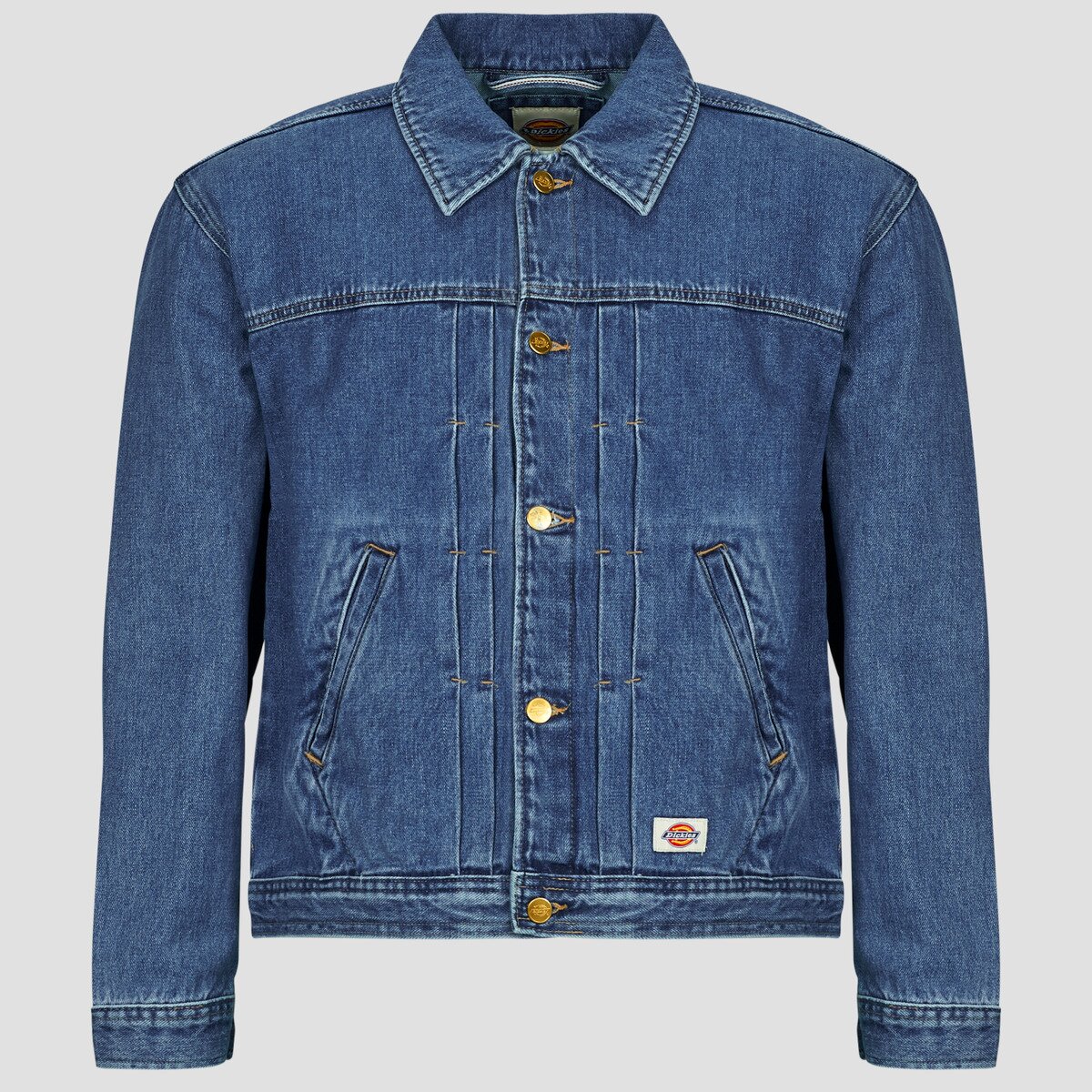 Dickies Îmbracaminte SELVEDGE PLEATED DENIM JACKET ARCHIVE WASH