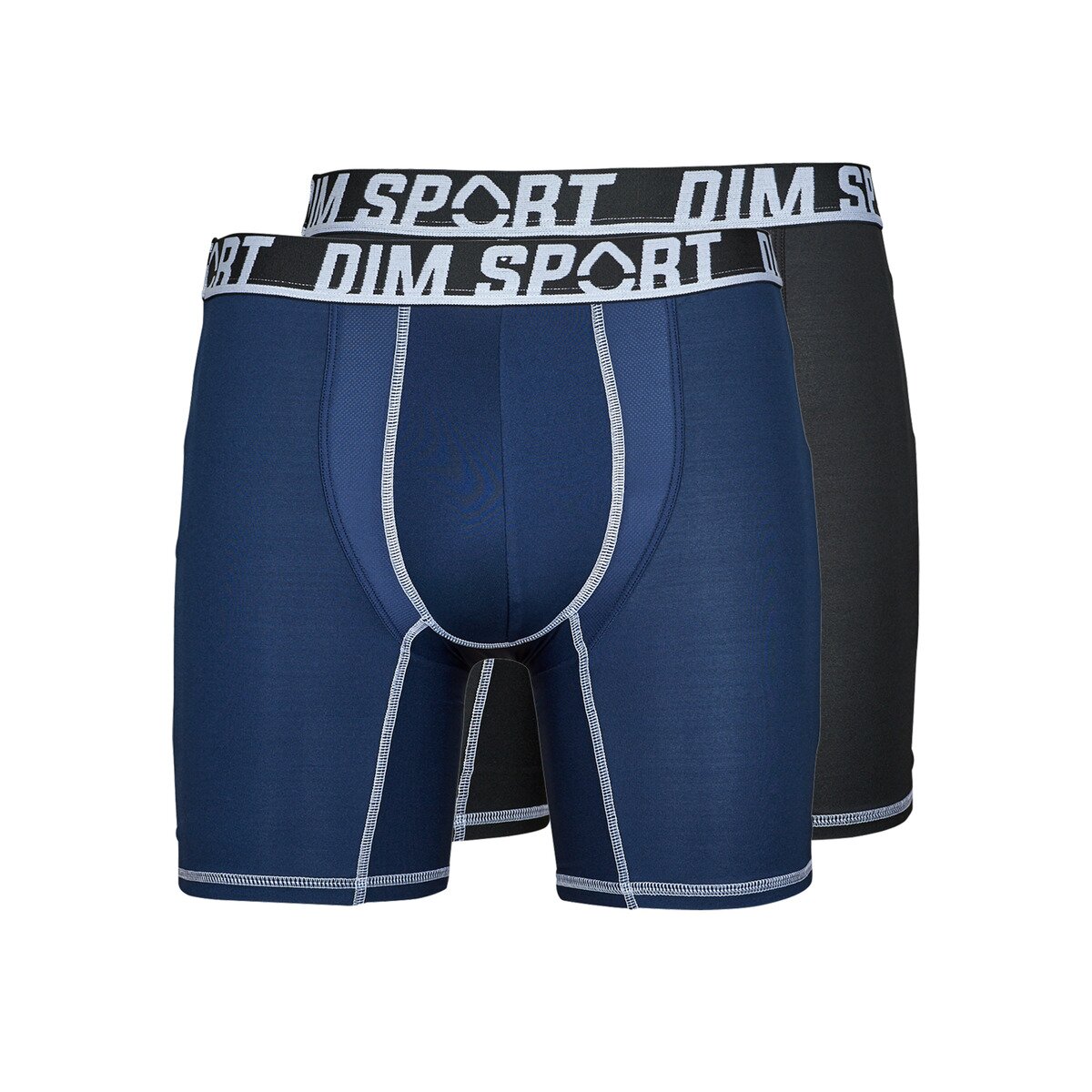 DIM Lenjerie intimă SPORT BOXER LONG MICROFIBRE PACK X2