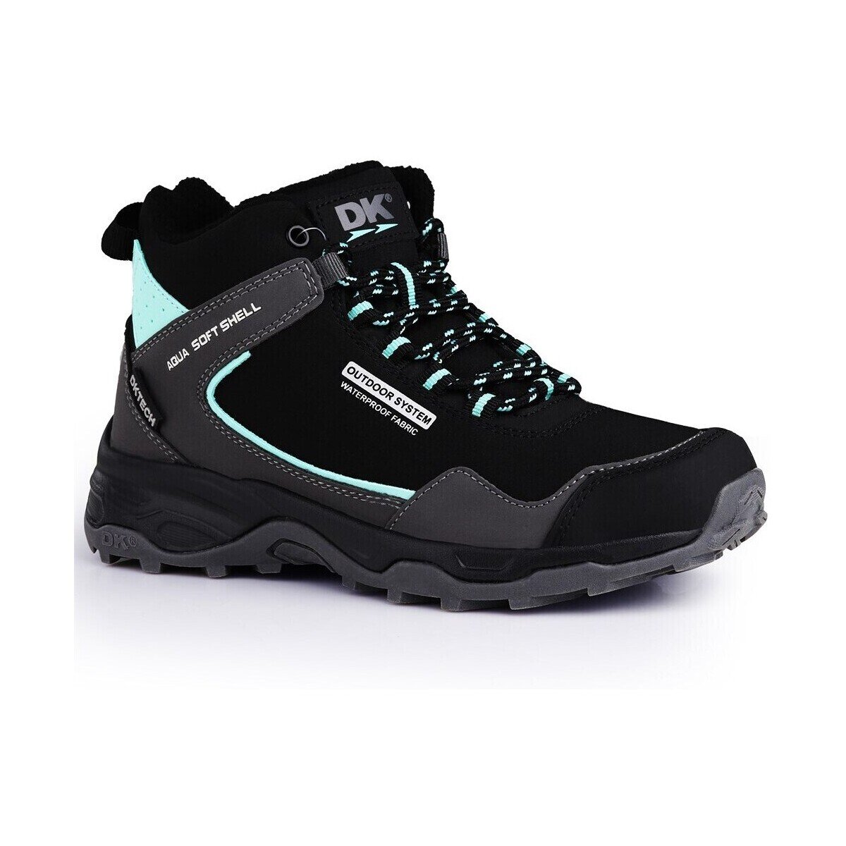 Dk Pantofi 1029PBLKMINTD