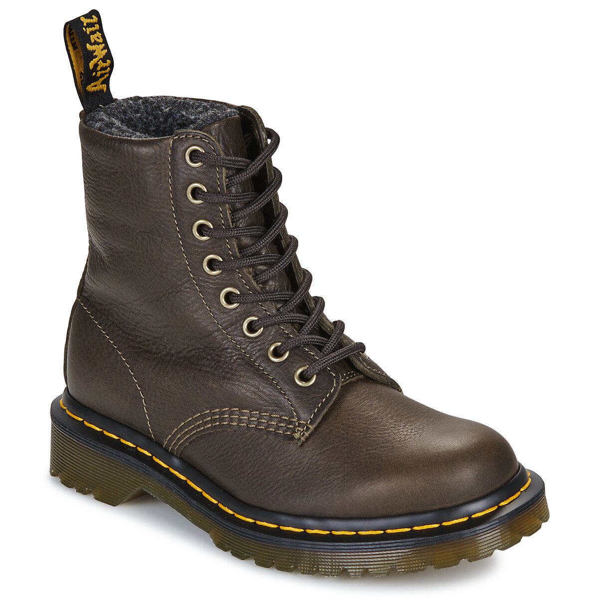 Dr. Martens Pantofi 1460 DMS OLIVE GRIZZLY