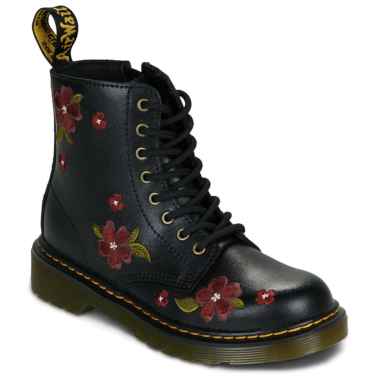 Dr. Martens Pantofi 1460 HS T LACE BOOT BLACK WYOMING