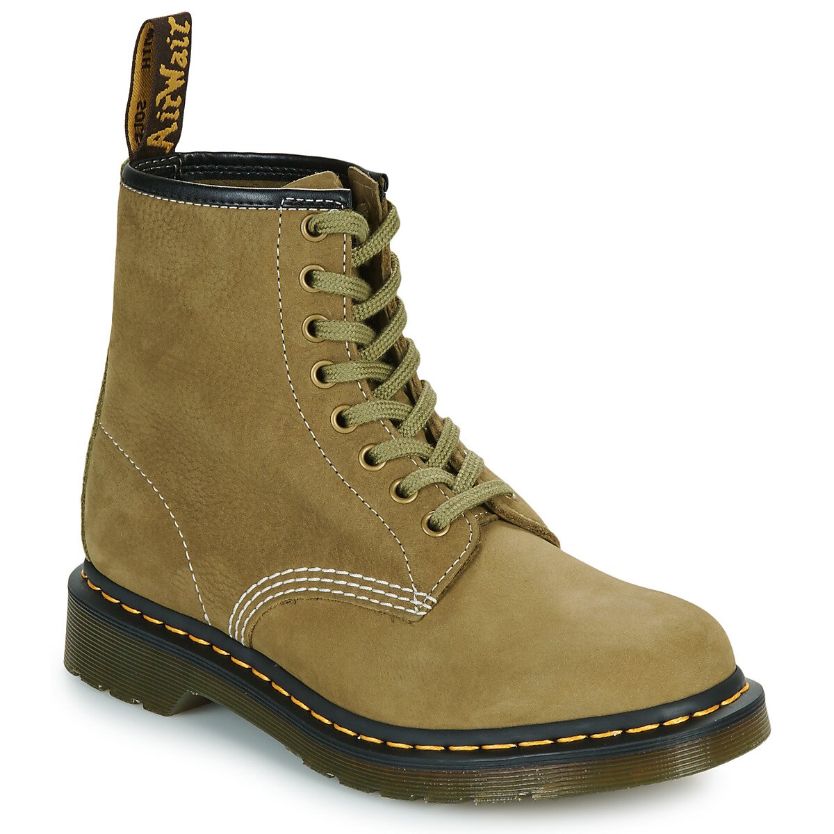 Dr. Martens Pantofi 1460 MUTED OLIVE NUBUCK
