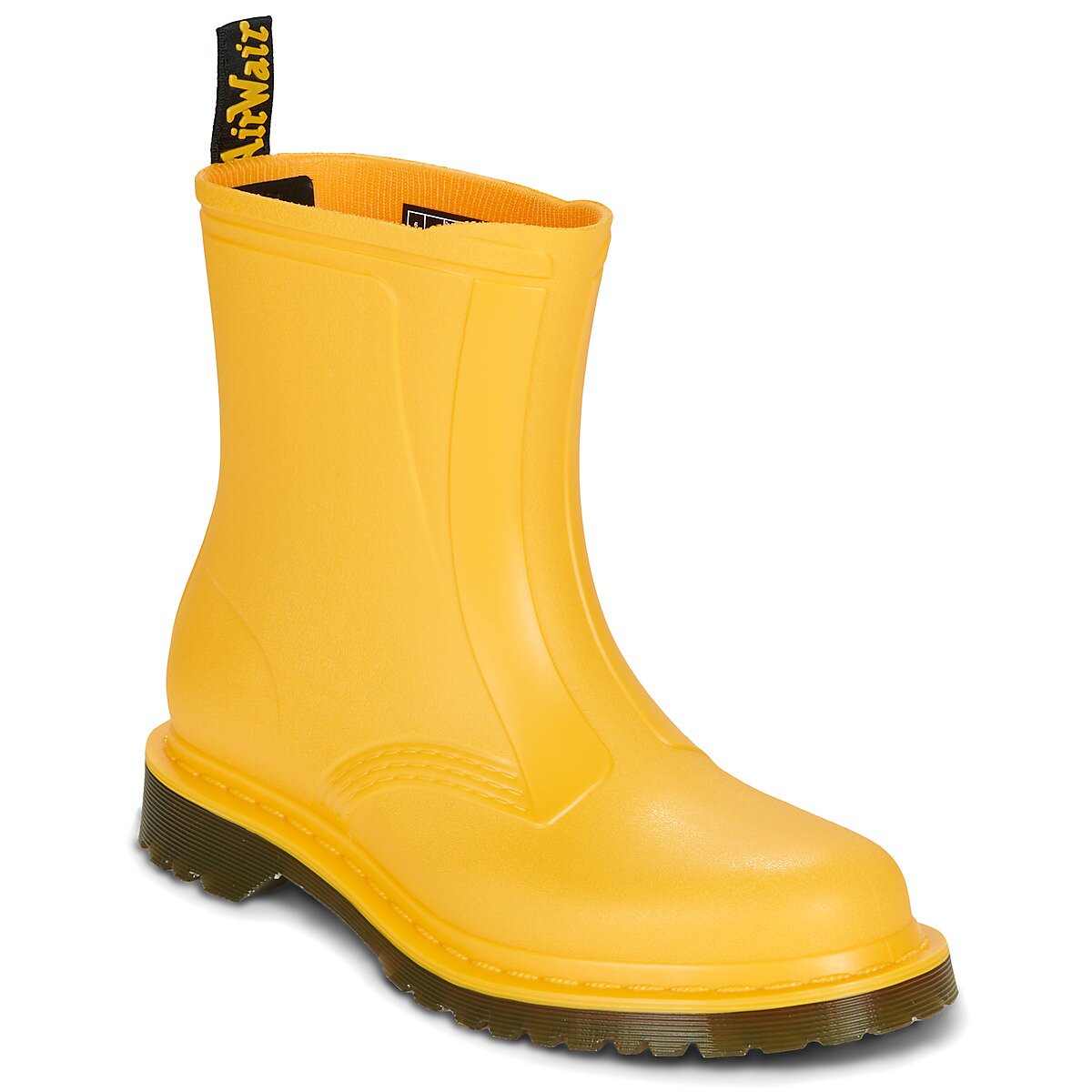 Dr. Martens Pantofi 1460 RAIN PULL ON BOOT DMS YELLOW PVC