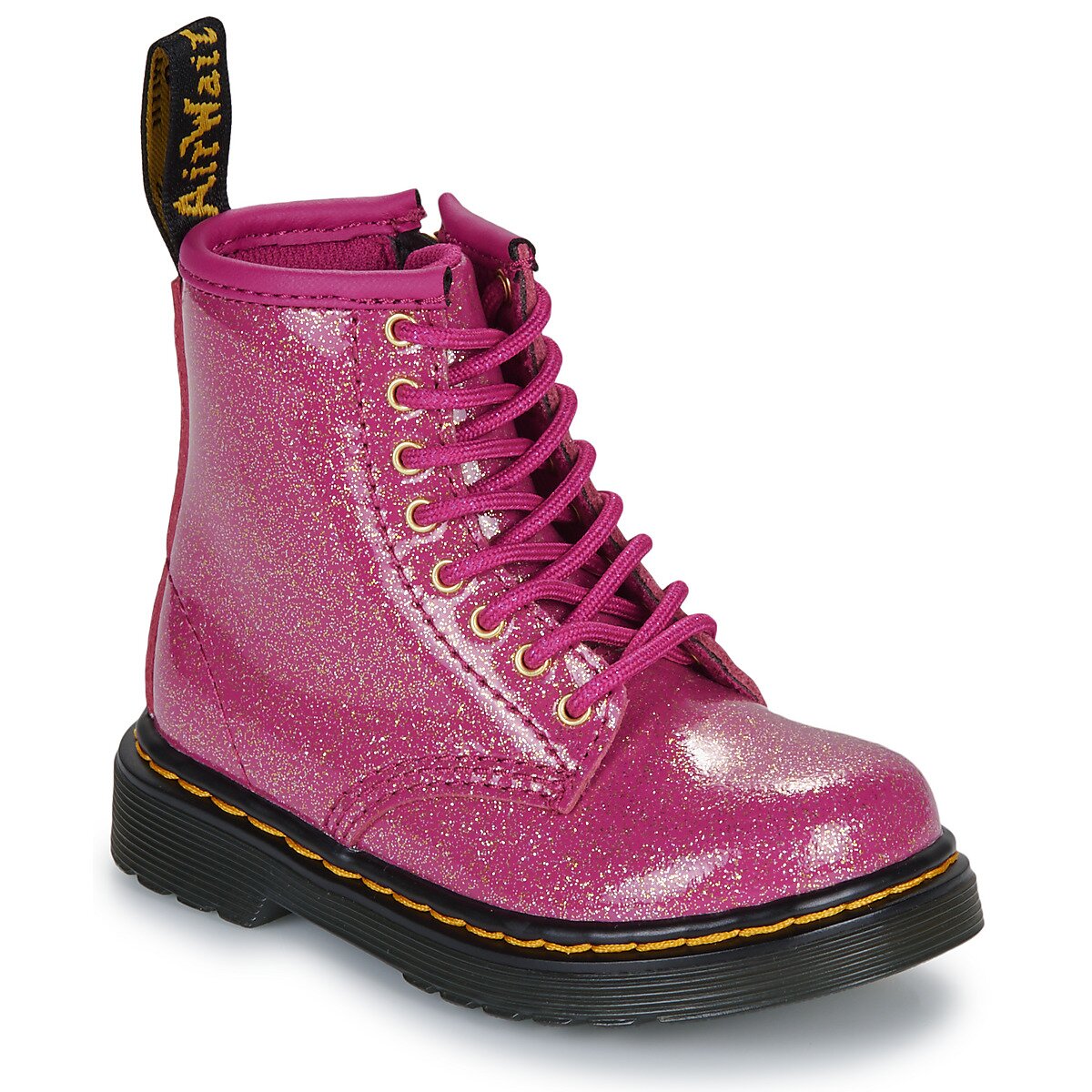 Dr. Martens Pantofi 1460 T Fuchsia Silver Nebula Glitter