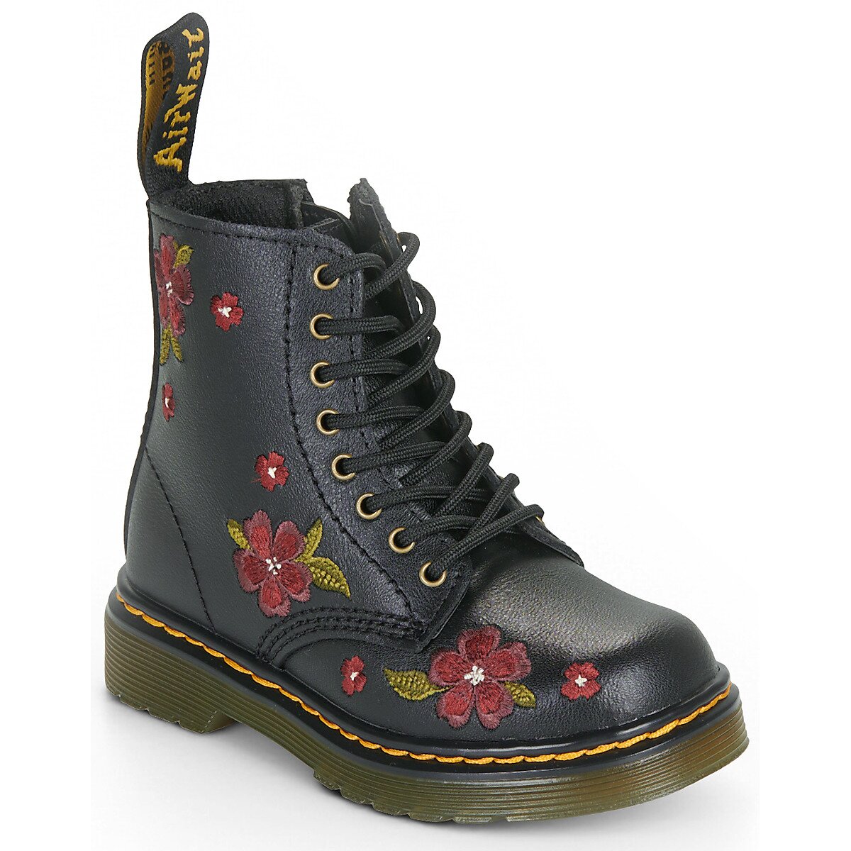 Dr. Martens Pantofi 1460 T LACE BOOT BLACK T LAMPER