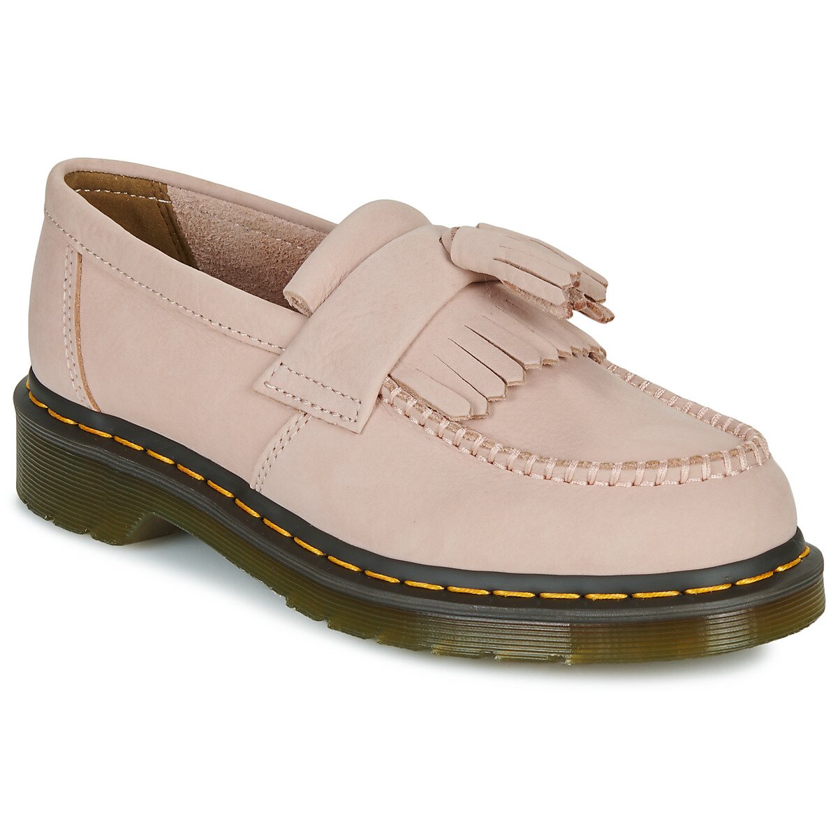 Dr. Martens Pantofi Adrian YS Powder Pink Milled Nubuck WP