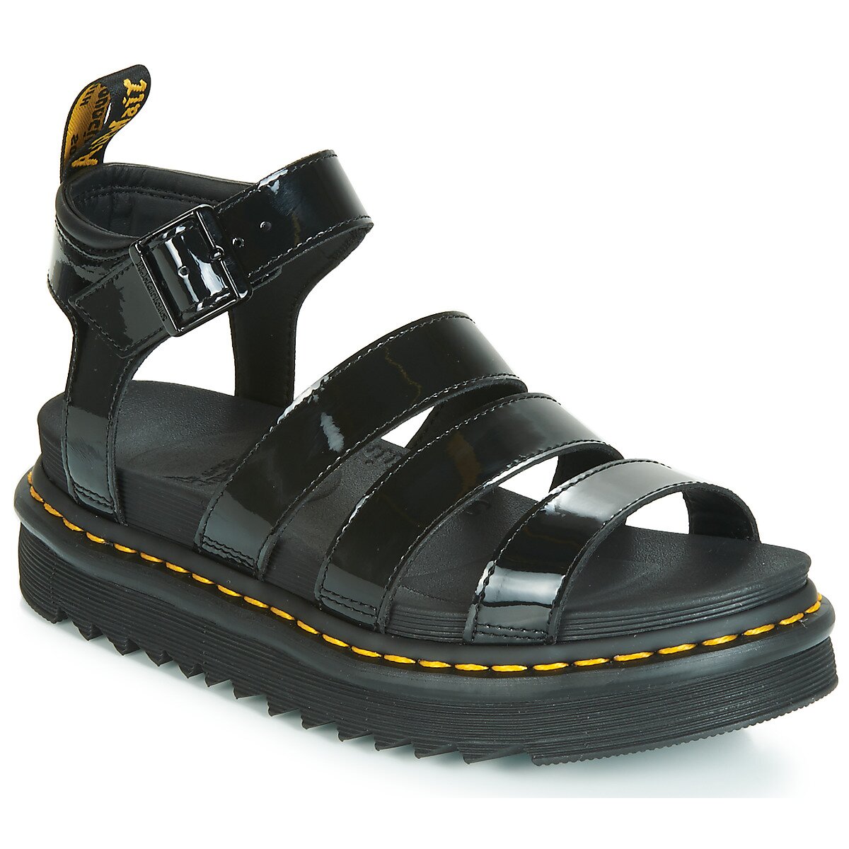 Dr. Martens Pantofi BLAIRE BLACK PATENT LAMPER