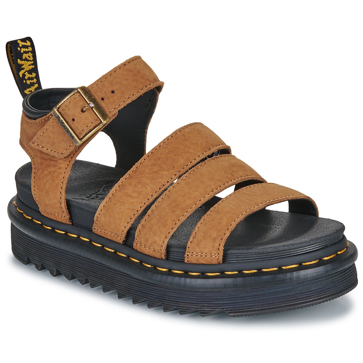 Dr. Martens Pantofi Blaire Desert Brown Tumbled Nubuck