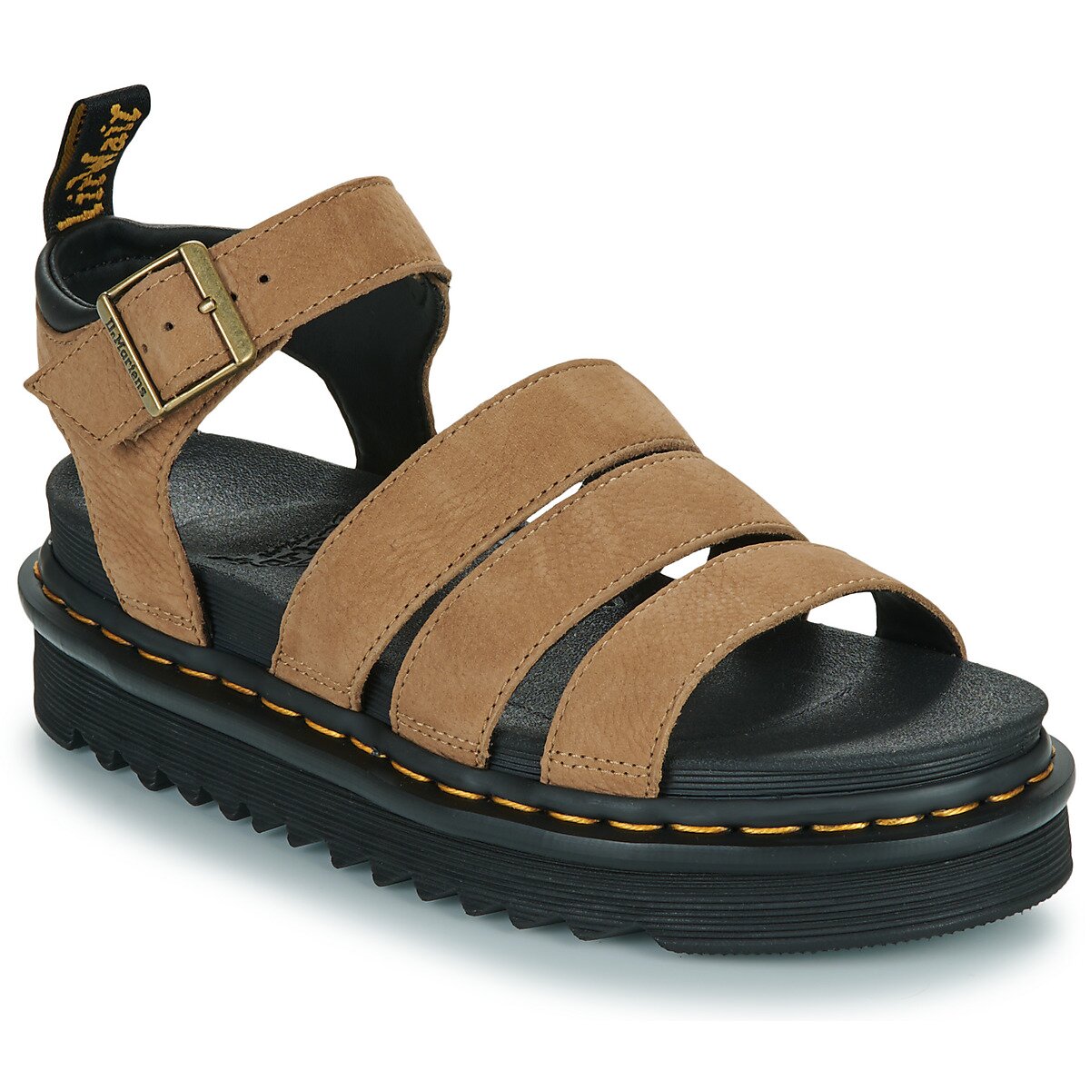 Dr. Martens Pantofi Blaire Savannah Tan Tumbled Nubuck