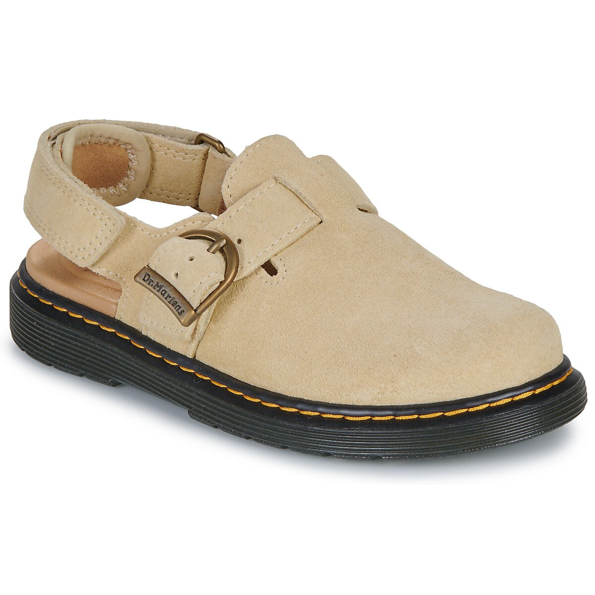 Dr. Martens Pantofi Jorgie J Light Tan Bronx Suede