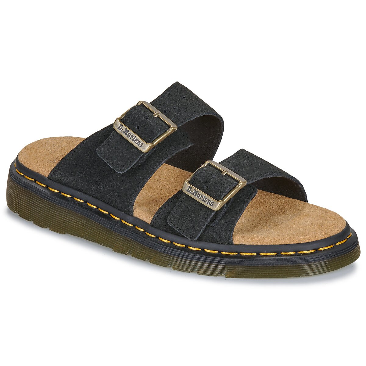Dr. Martens Pantofi Josef Black Suede