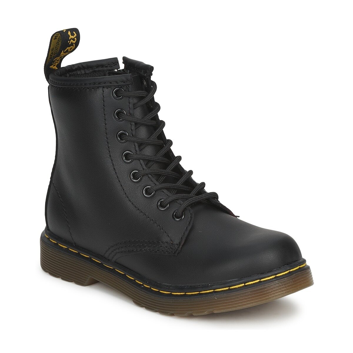 Dr. Martens Pantofi JR BLACK SOFTY T