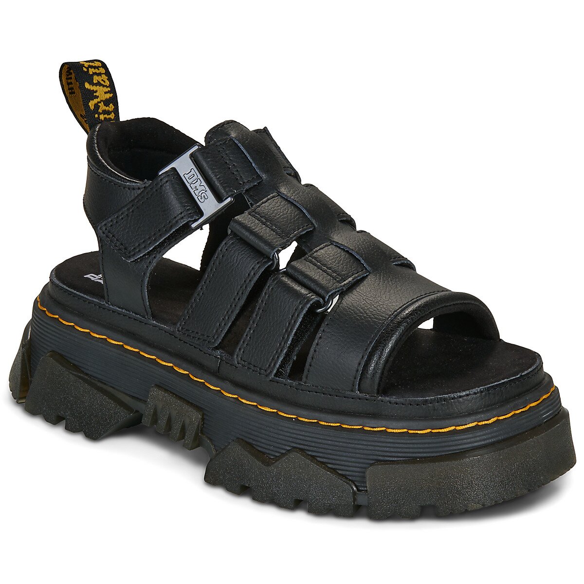 Dr. Martens Pantofi Mattison 3S Sandal Black Athena