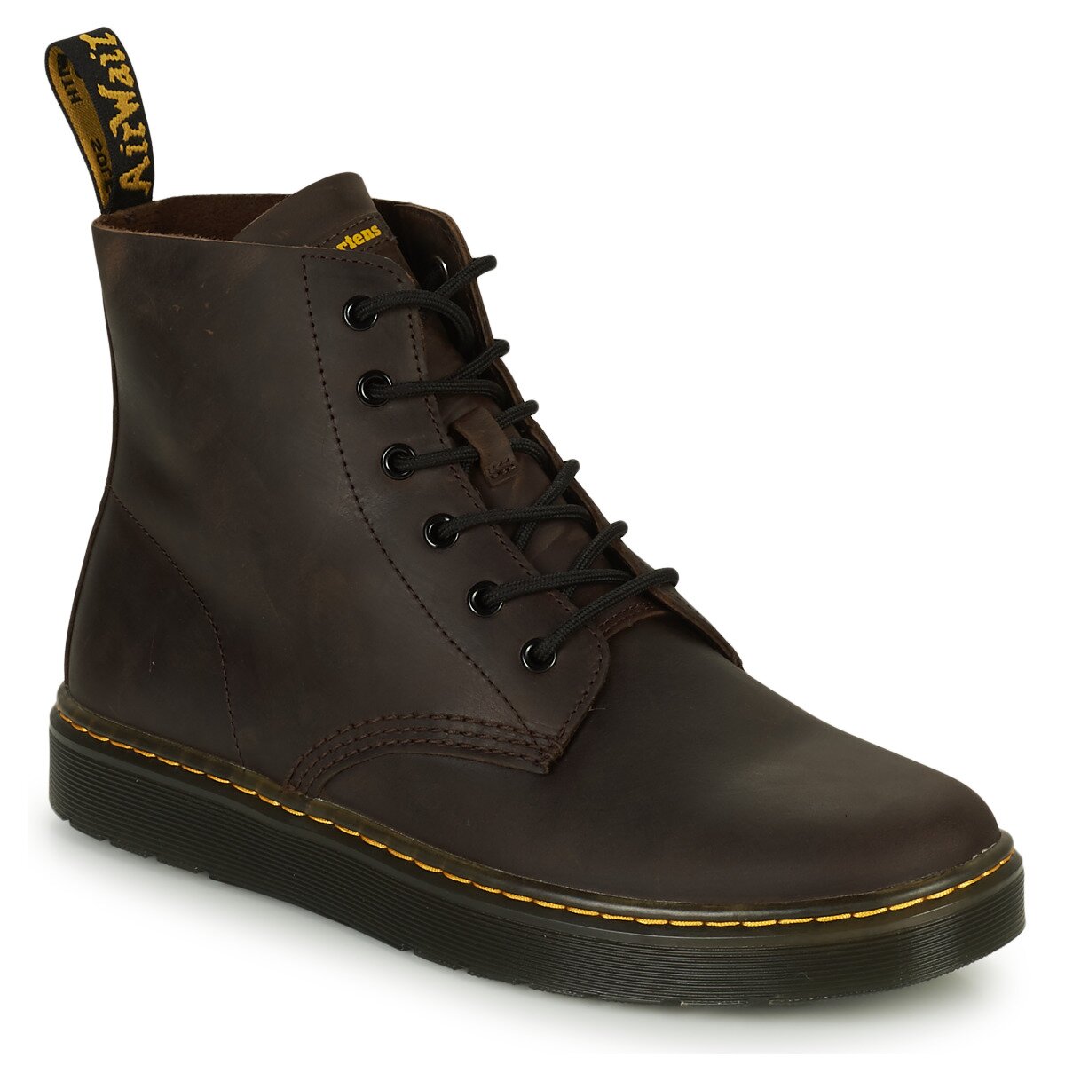 Dr. Martens Pantofi THURSTON CHUKKA DARK BROWN CRAZY HORSE