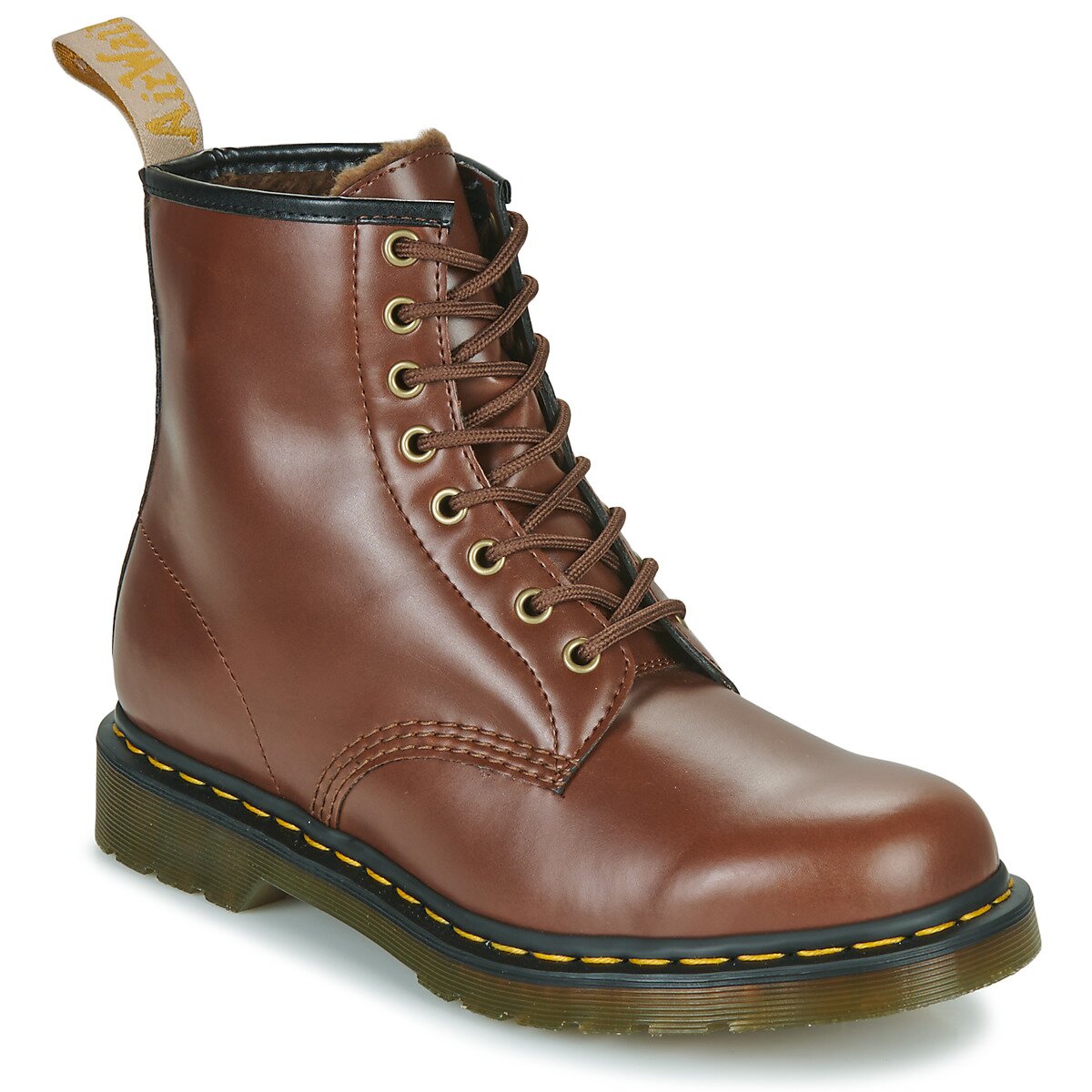 Dr. Martens Pantofi VEGAN 1460 BROWN NORFOLK