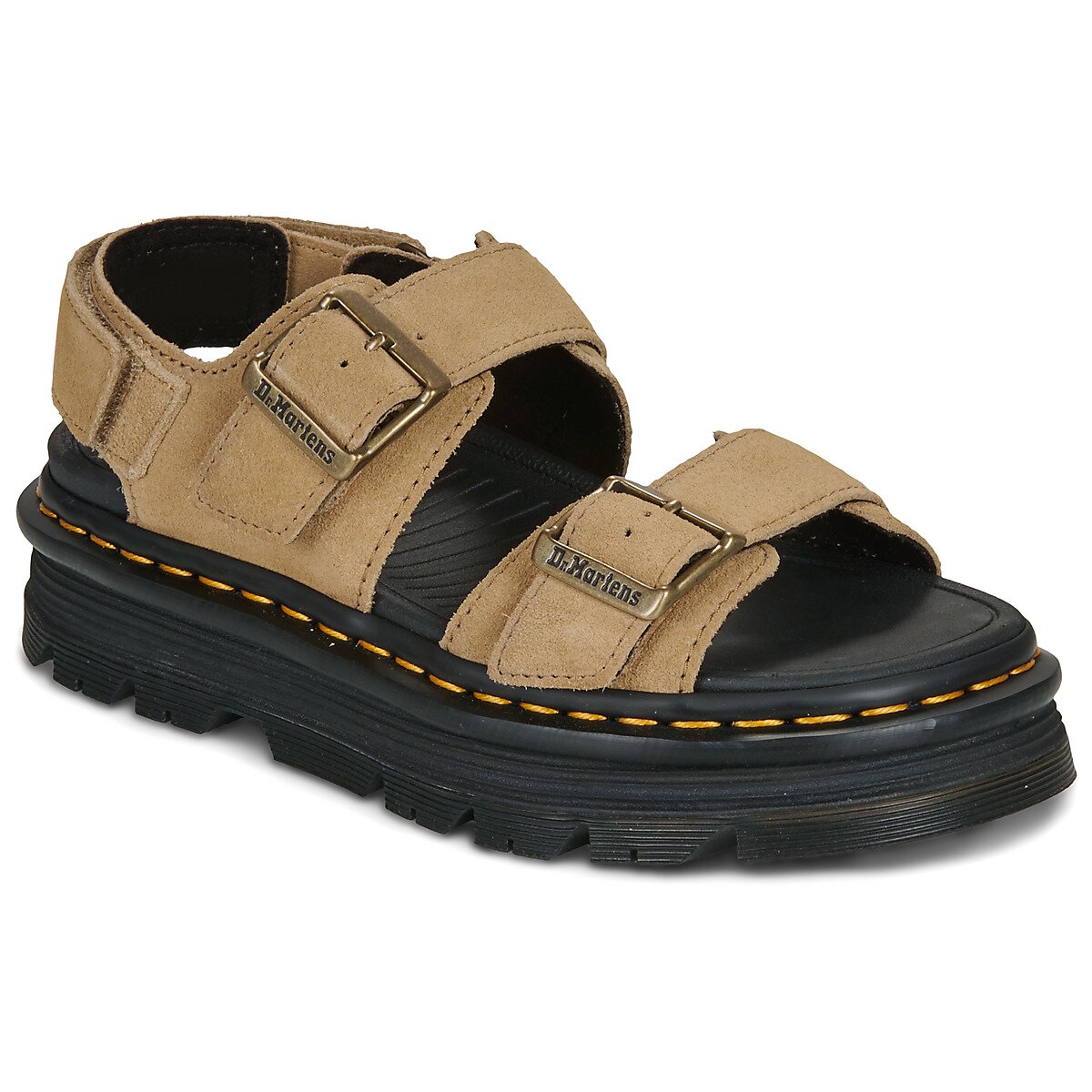 Dr. Martens Pantofi ZebZag Sandal Savannah Tan EH Suede