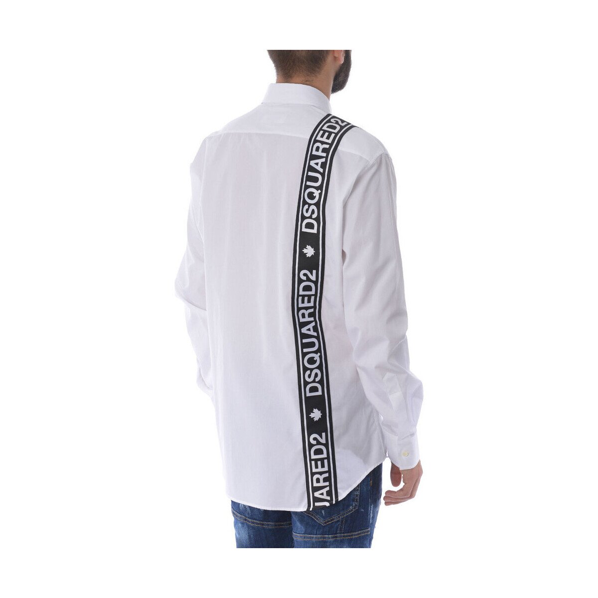 Dsquared2 Îmbracaminte CHEMISE WHITE S74DM0141