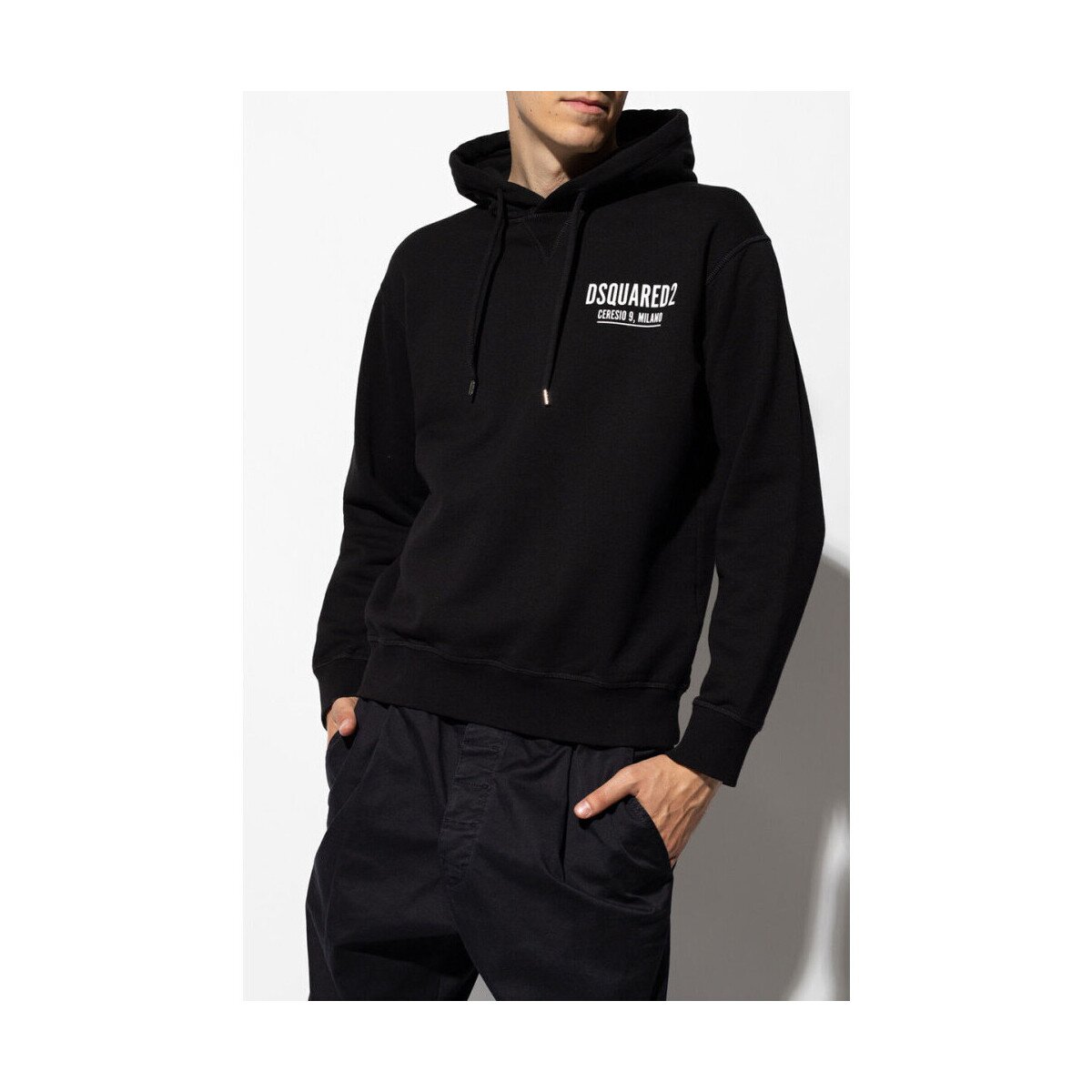Dsquared2 Îmbracaminte HOODIE S71GU0451 BLACK