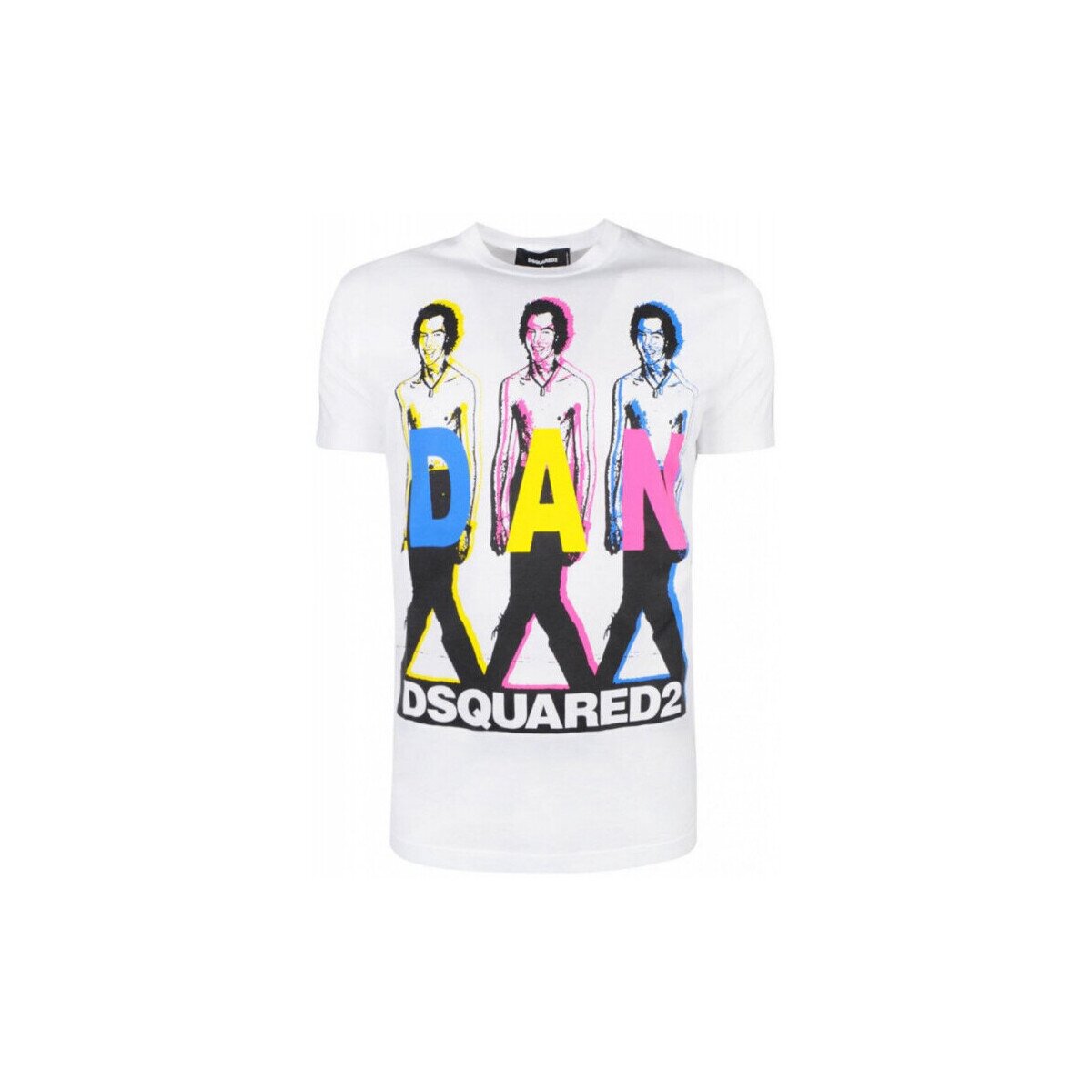 Dsquared2 Îmbracaminte T-SHIRT S74GD0498 WHITE