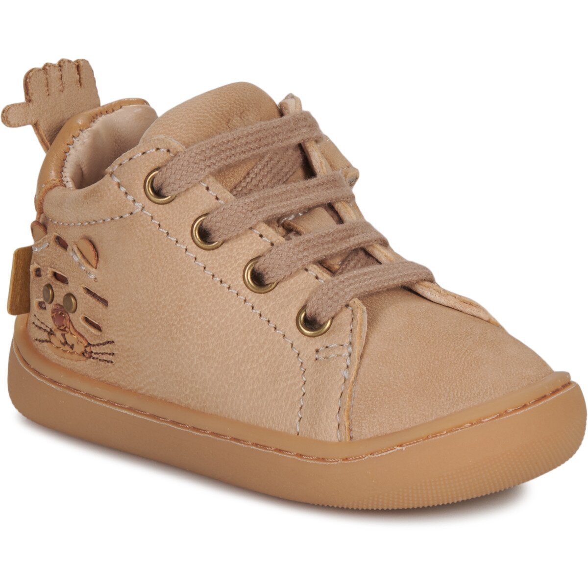 Easy Peasy Pantofi MY DODU LACET TIGROU