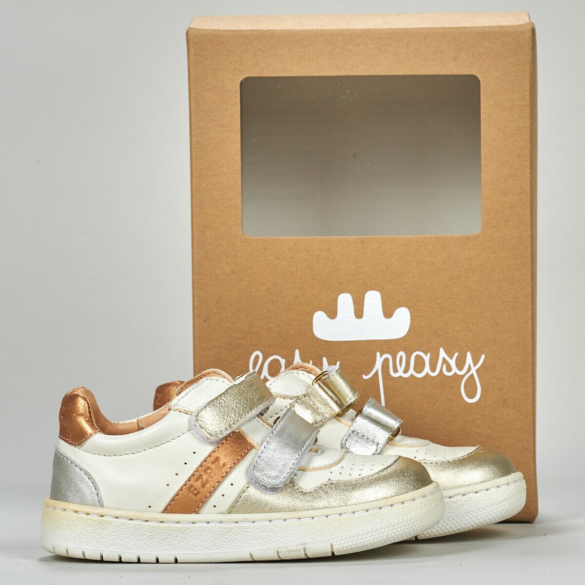 Easy Peasy Pantofi MY GRANDE BASKET VELCRO