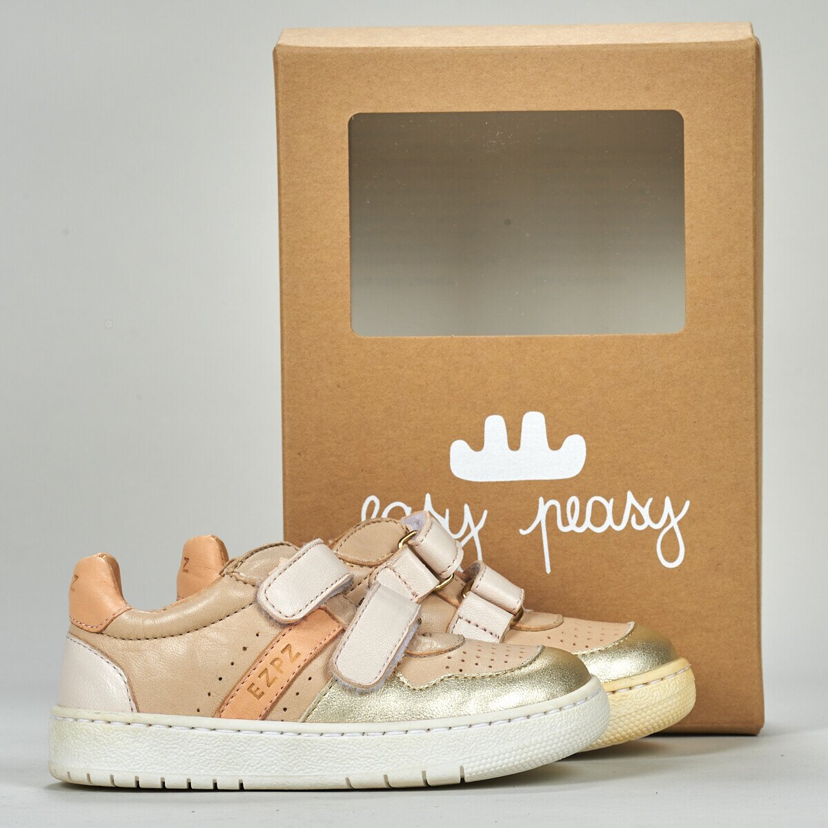 Easy Peasy Pantofi MY GRANDE BASKET VELCRO