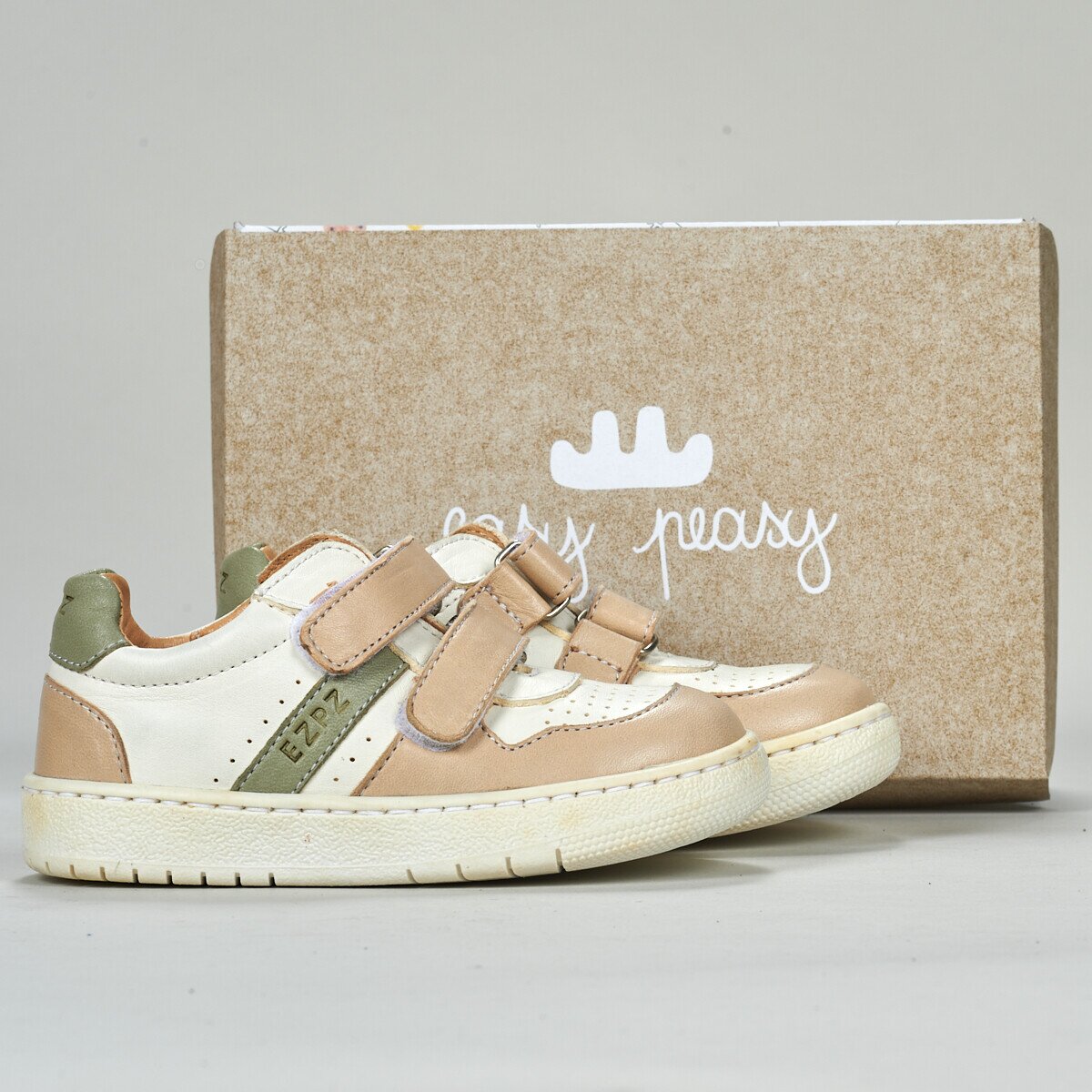 Easy Peasy Pantofi MY GRANDE BASKET VELCRO