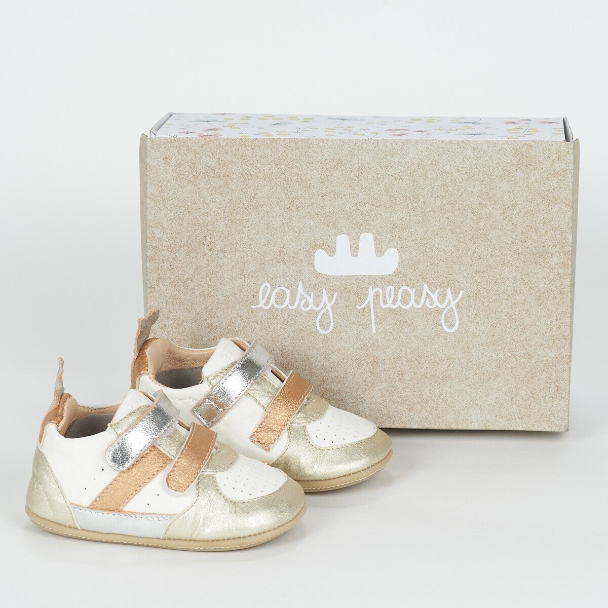 Easy Peasy Pantofi MY PRE BASKET VELCRO