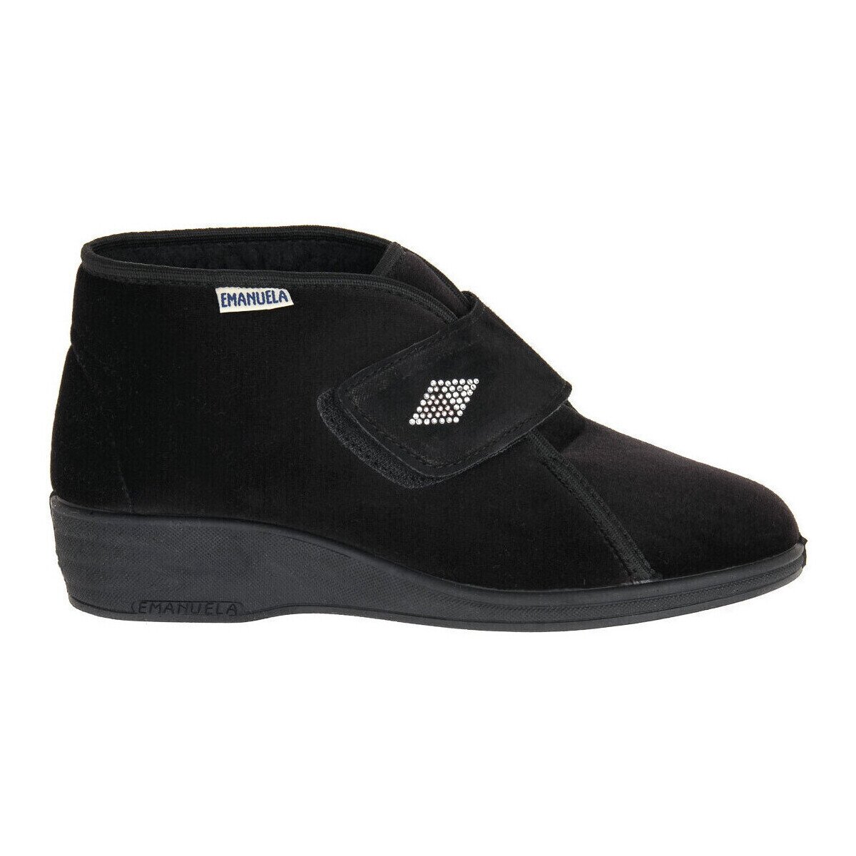 Emanuela Pantofi 536 NERO PANTOFOLA