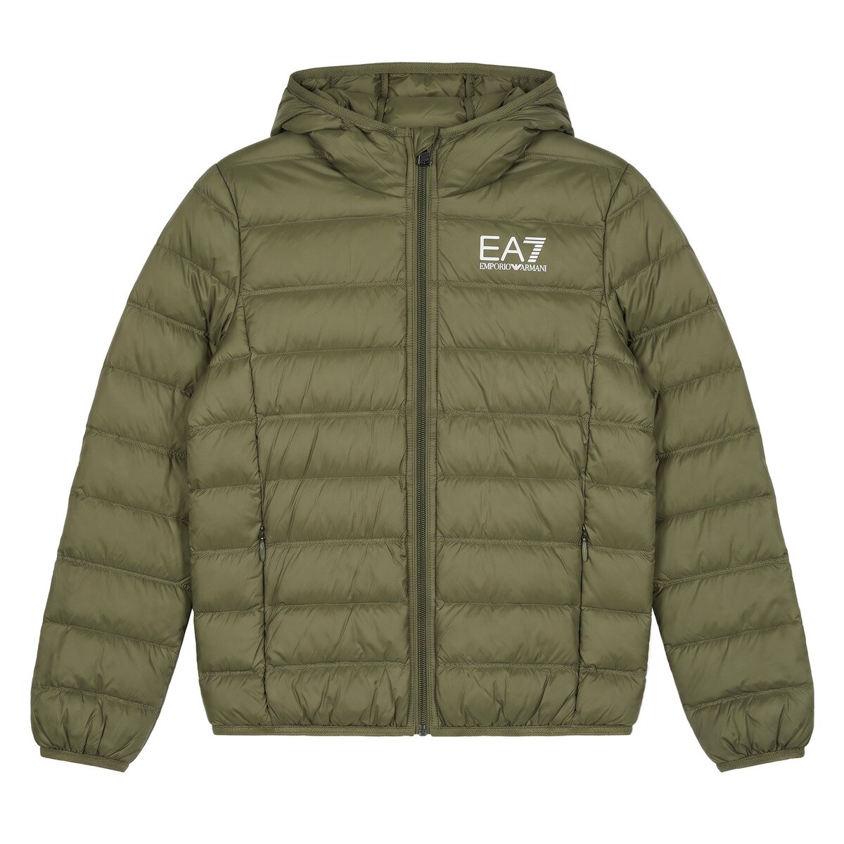 Emporio Armani EA7 Îmbracaminte TRAIN CORE ID BOY DOWN LIGHT HOODED JACKE