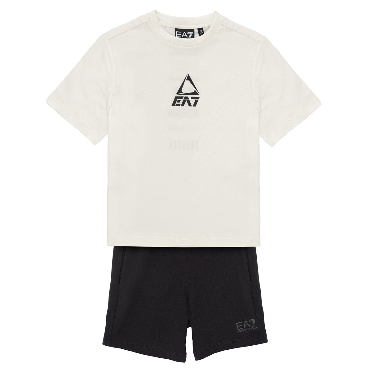 Emporio Armani EA7 Îmbracaminte TRAIN LOGO SERIES BOY KIT TEE-SHORTS FREE