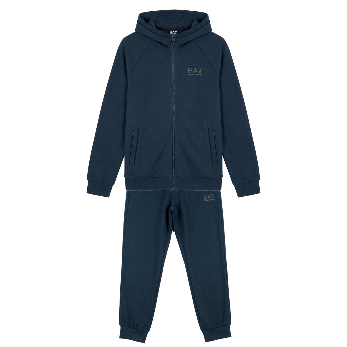 Emporio Armani EA7 Îmbracaminte TRAIN VISIBILITY BOY T-SUIT HOODIE FZ