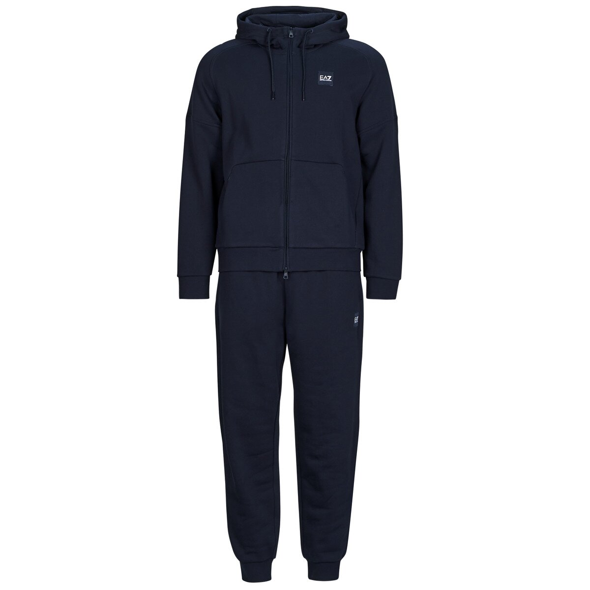 Emporio Armani EA7 Îmbracaminte TRAIN VISIBILITY M T-SUIT HOODIE FZ CH BR - TRAIN VISIBILITY M T