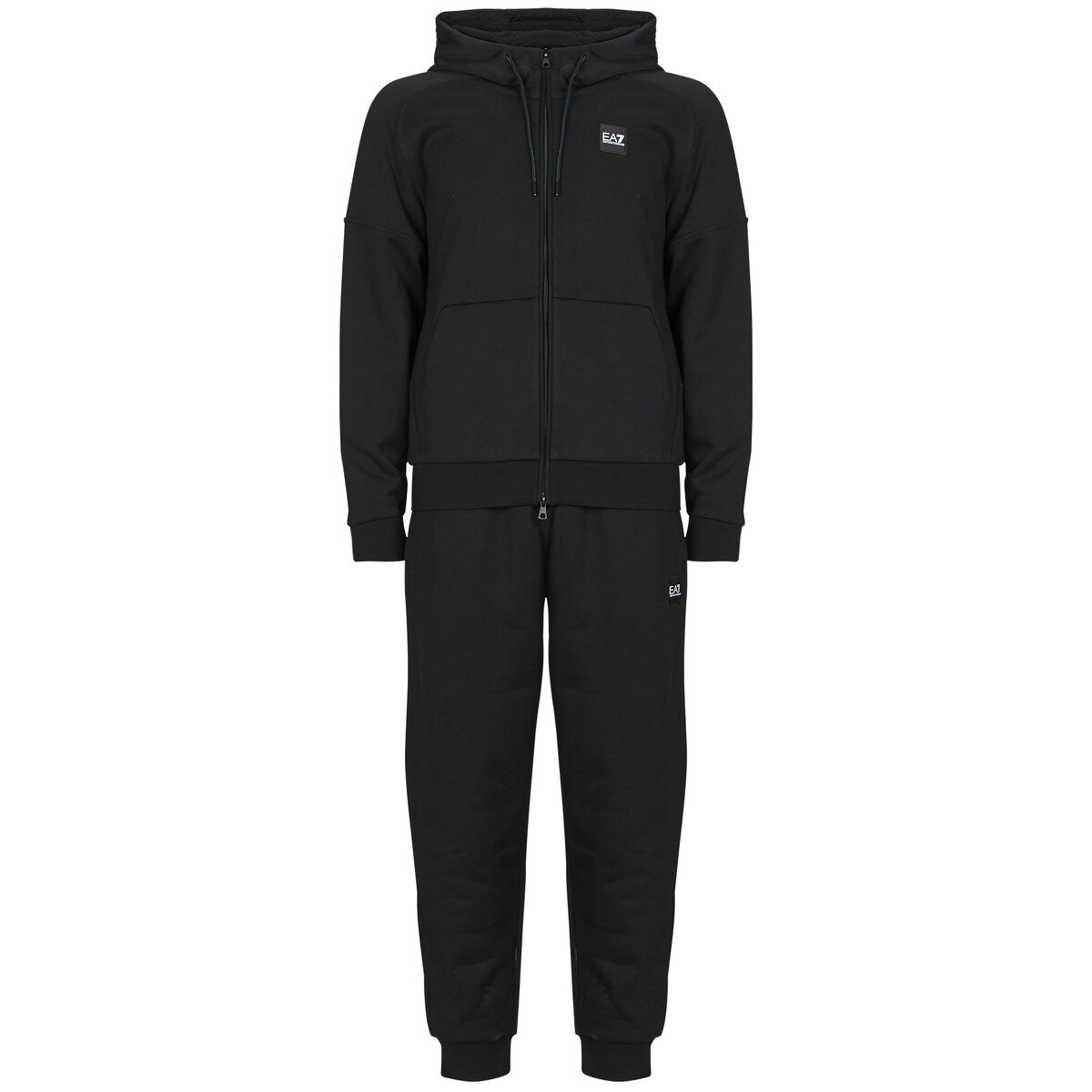 Emporio Armani EA7 Îmbracaminte TRAIN VISIBILITY M T-SUIT HOODIE FZ CH BR - TRAIN VISIBILITY M T