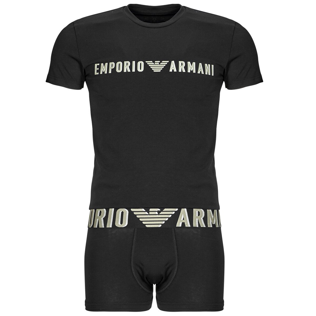 Emporio Armani Îmbracaminte T-SHIRT + TRUNK SET