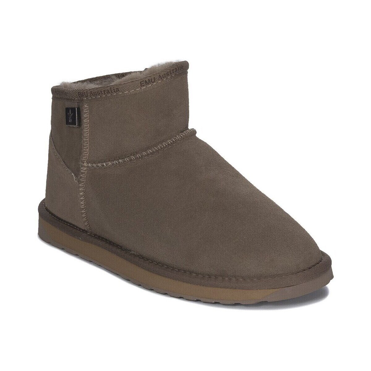 EMU Pantofi Australia Botki Damskie Platinum Slim Darling Mushroom