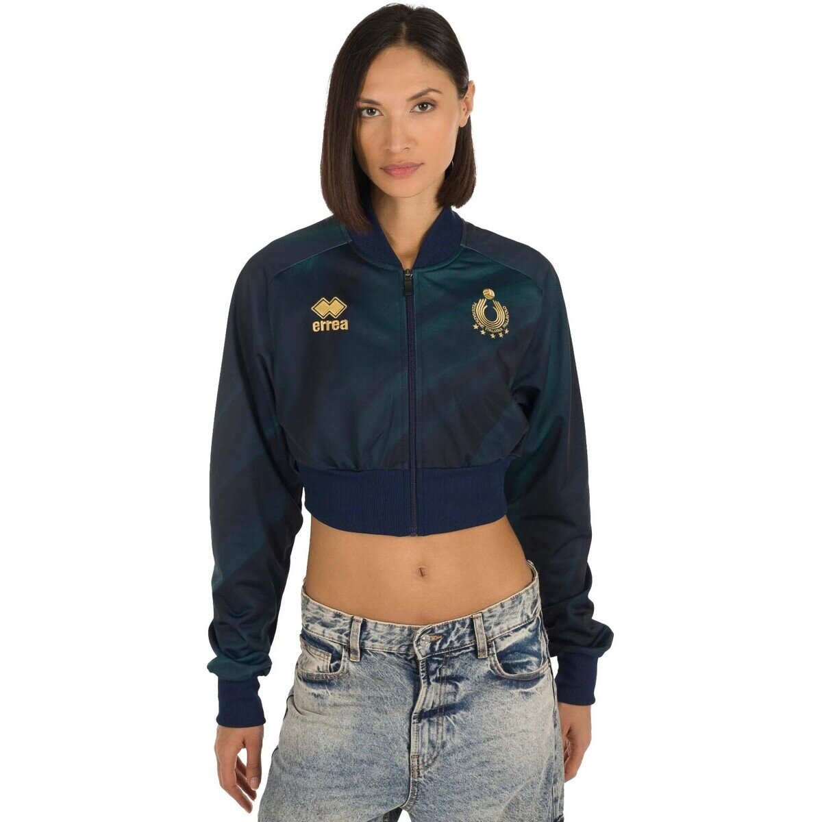 Errea Îmbracaminte Naz. Italia Volley Crop Ad