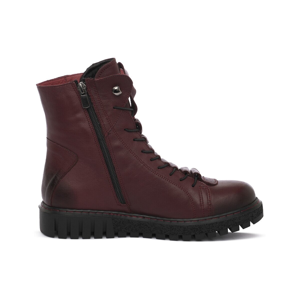 Evoca Pantofi NAPPA BORDO