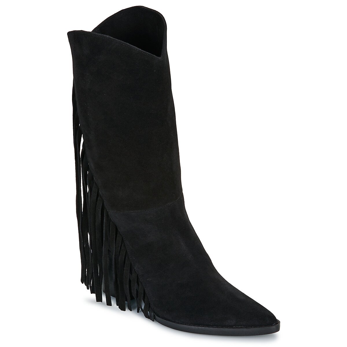 Exé Shoes Pantofi 515-ORLANDO-SUEDE-BLACK