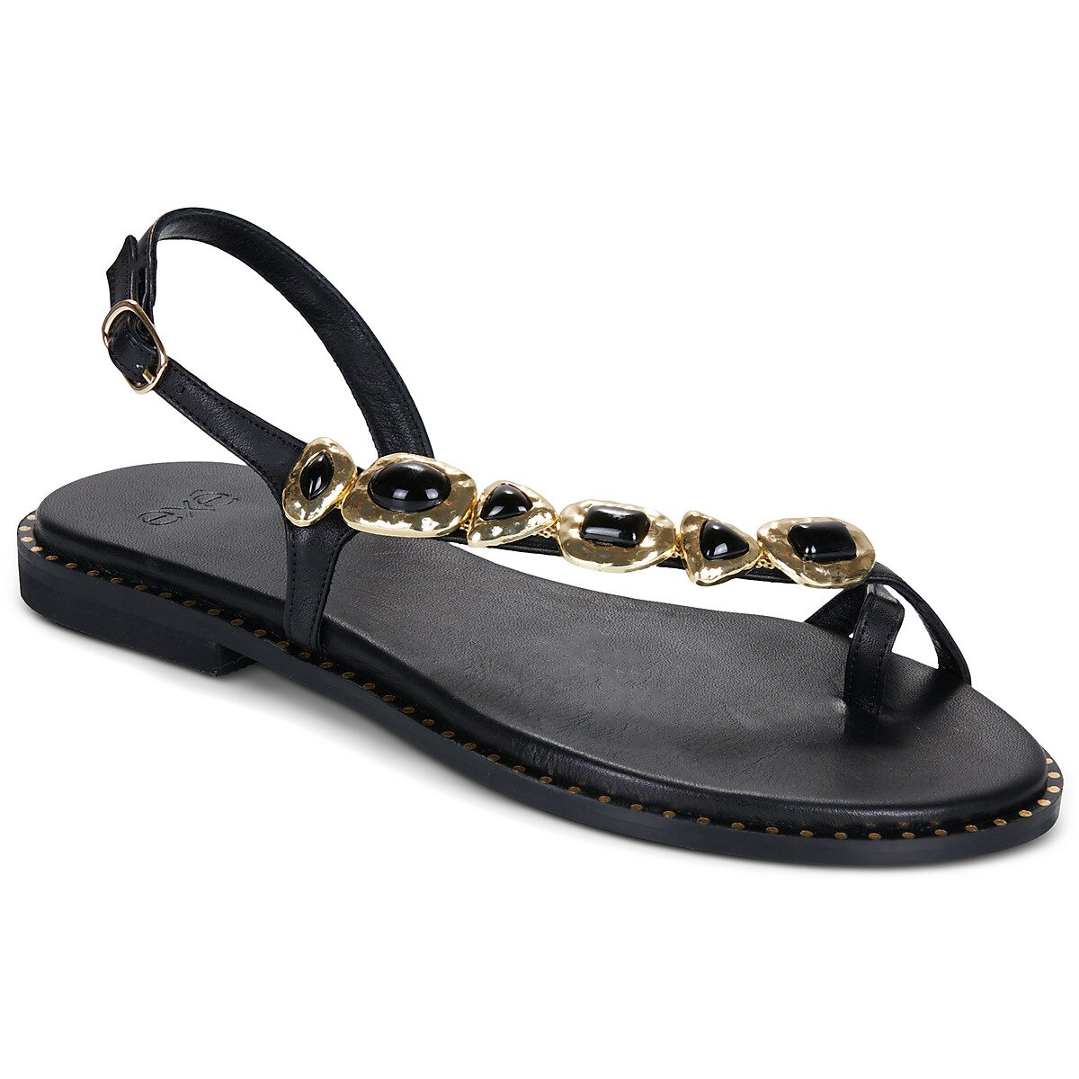 Exé Shoes Pantofi 557 IRENE-LEATHER-BLACK