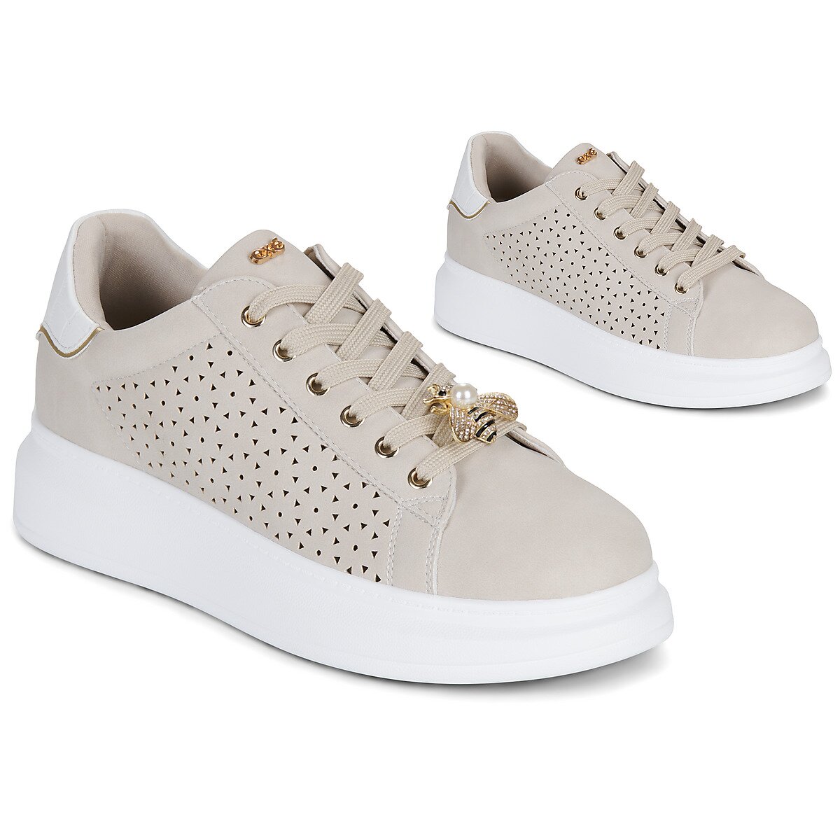 Exé Shoes Pantofi 66-61EX16-PU-OFF-WHITE