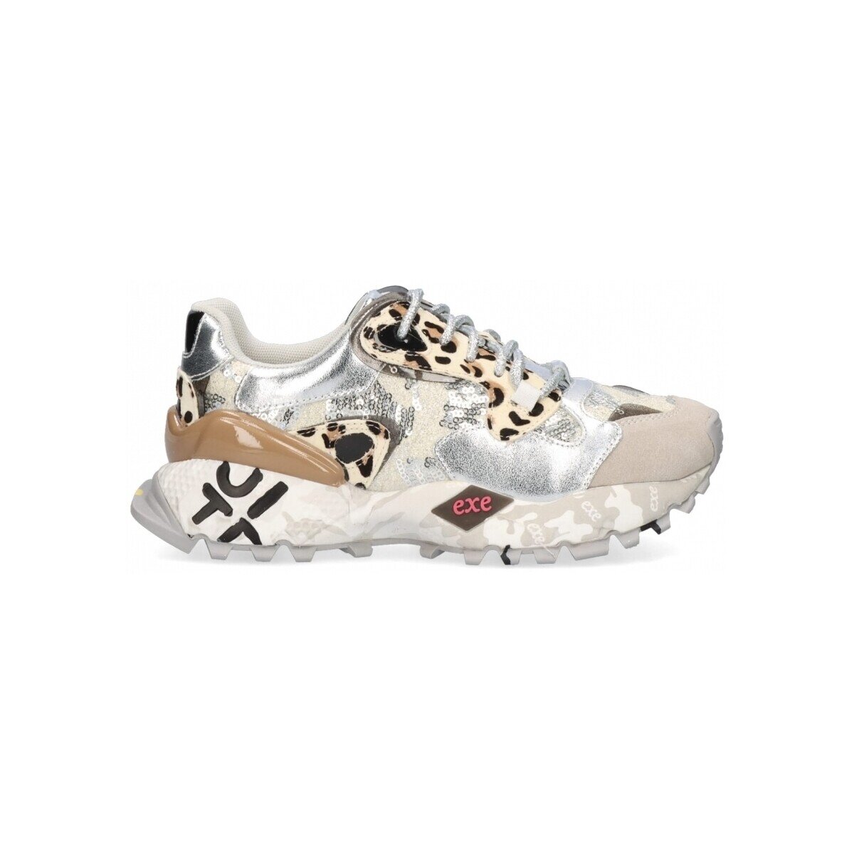 Exé Shoes Pantofi EXÉ 134-10 - Leopard/Grey