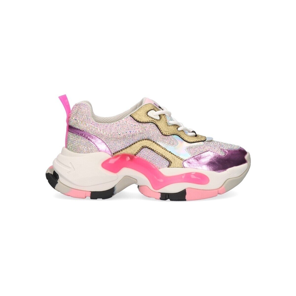 Exé Shoes Pantofi EXÉ Sneakers 901-5 - Purple/Gold