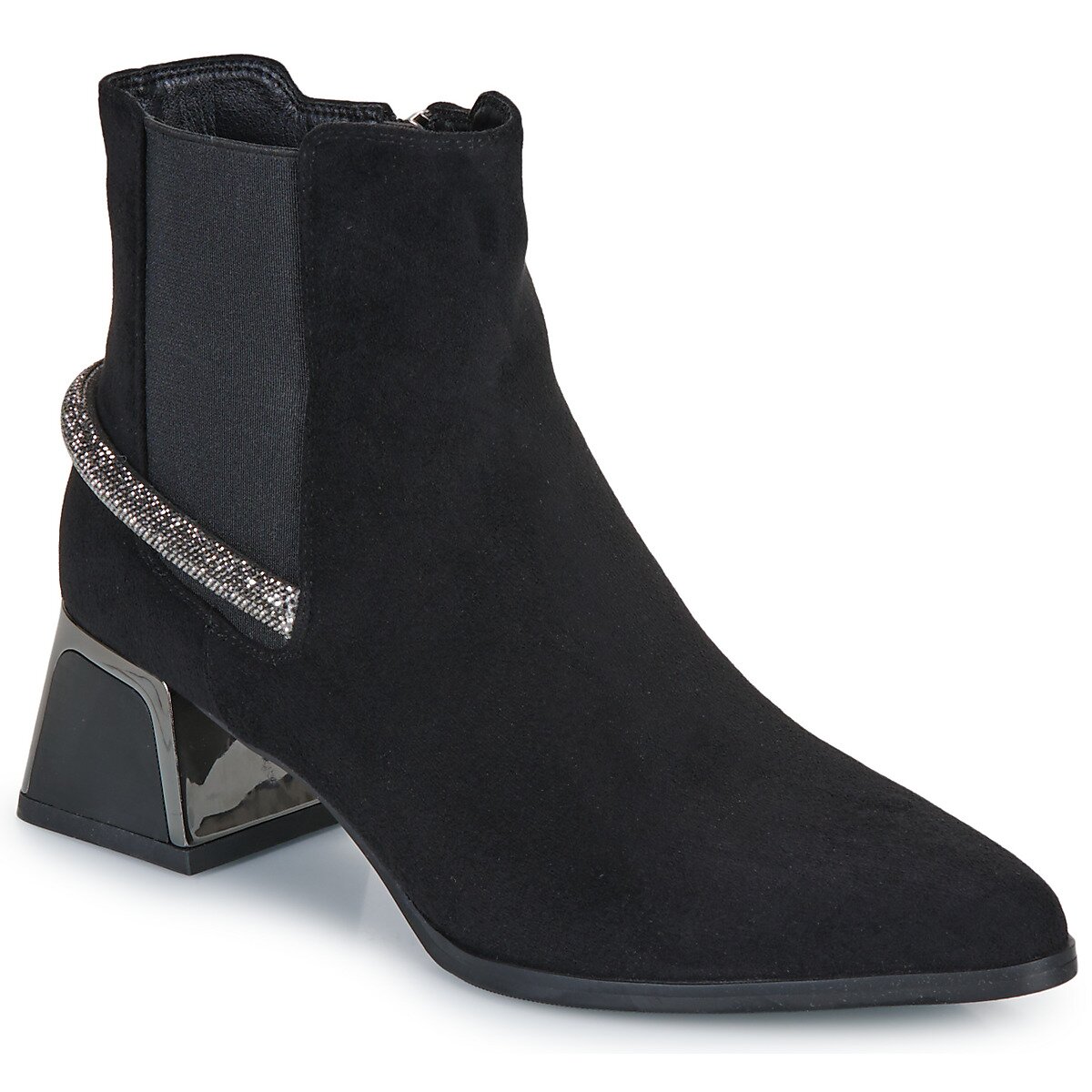 Exé Shoes Pantofi P1811-T941-FABRIC-BLACK