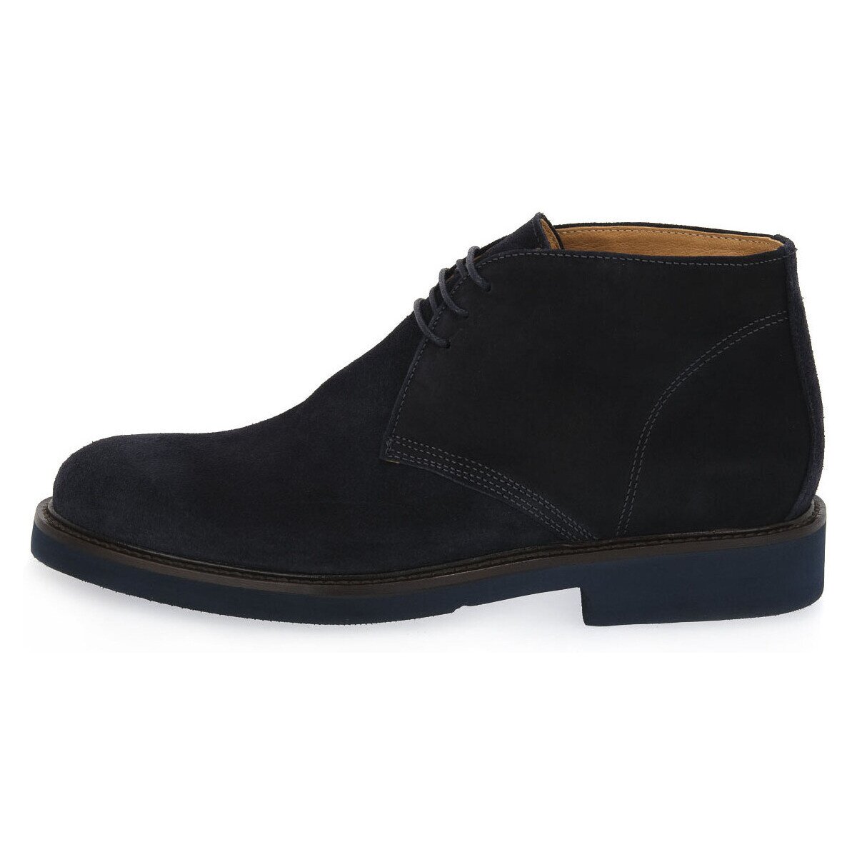 Exton Pantofi BLU CAMOSCIO