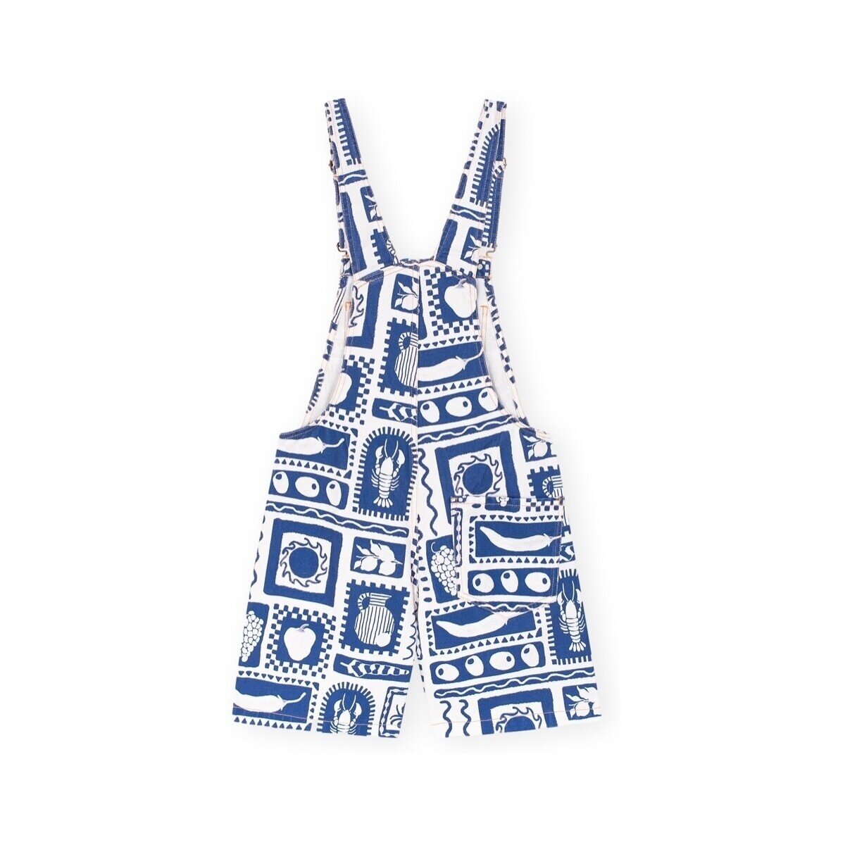 Favorite People Îmbracaminte Positano Overalls - Blue/White